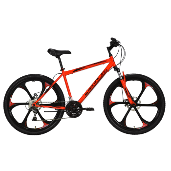 Велосипед Black One Onix 26 D FW красный/черный/красный 20"