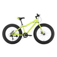 Велосипед Black One Monster 24 D зеленый/белый/зеленый 14.5"