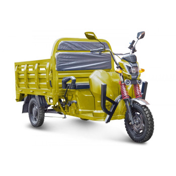 Грузовой электротрицикл Rutrike Антей-У 1500 60V1000W желтый