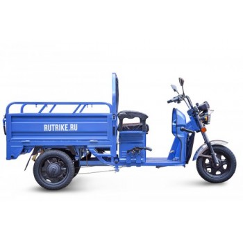 Грузовой электротрицикл Rutrike Вояж К22 1200 60V/800W синий