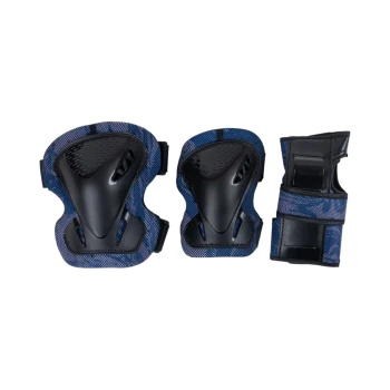 Набор защиты Tech Team Safe fit adult 3.0 Blue (синий) размер L