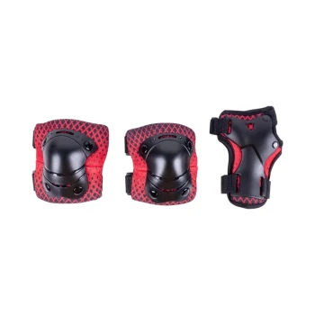 Набор защиты Tech Team Safe Fit Teens 1.0 Red (Красный) Размер S