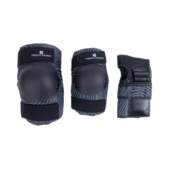Набор защиты Tech Team Safe Fit Teens 2.0 Black (Черный) Размер M